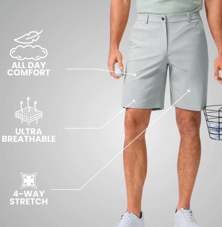 Tour Flex™ - Ultra Comfy Golf Shorts